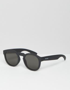 Солнцезащитные очки с плоскими стеклами Mr. Boho Noord Mr. Цвет: черный