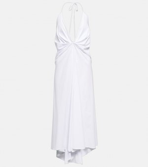 Платье макси Lipa с вырезом халтер, белый Dodo Bar Or