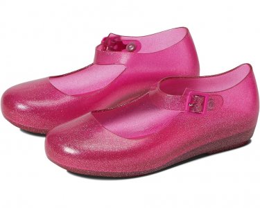 Балетки Dora III BB, цвет Pink/Glitter Silver Mini Melissa