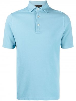Delloglio рубашка поло с короткими рукавами Dell'oglio. Цвет: синий
