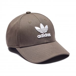 Trefoil Baseball Cap ADIDAS. Цвет: коричневый