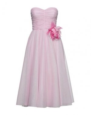 Платье миди HANITA. Цвет: розовый