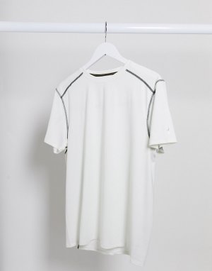 Белая спортивная футболка из переработанного полиэстера SPORT-Белый New Look