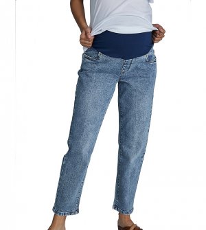 Голубые эластичные джинсы в винтажном стиле -Голубой Cotton:On Maternity