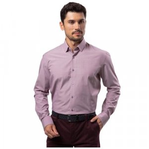 Рубашка, размер 43/182, фиолетовый GroStyle. Цвет: фиолетовый/сиреневый