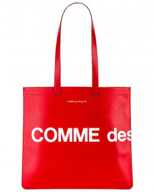 Сумка-тоут Huge Logo, красный Comme des Garçons