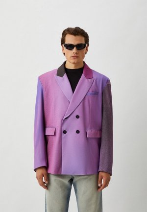 Пиджак Berhasm Purple Twilight. Цвет: фиолетовый