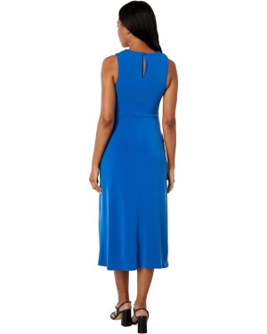Платье Jersey Twist Front Dress, цвет Princess Blue BCBGMAXAZRIA