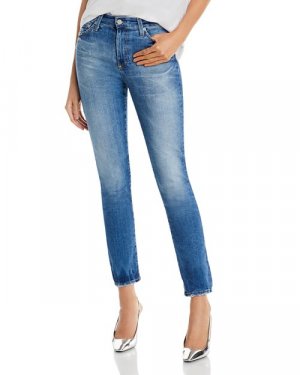 Узкие прямые джинсы Mari с высокой посадкой (13 лет I) , цвет Blue AG