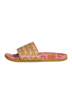 Пляжные тапочки Adilette Comfort , цвет semi pink glow victory gold Adidas