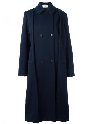 Объемное пальто Ports 1961. Цвет: синий