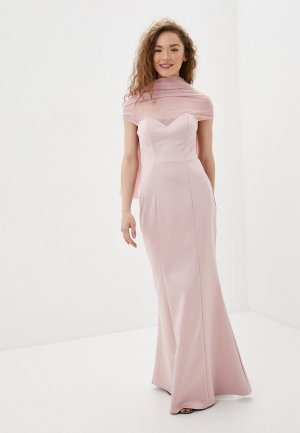 Платье Goddiva. Цвет: розовый