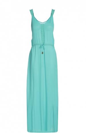 Пляжное платье Lazul. Цвет: зеленый