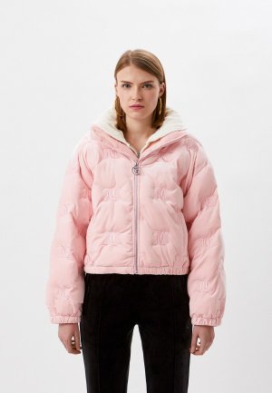 Куртка утепленная Juicy Couture. Цвет: розовый