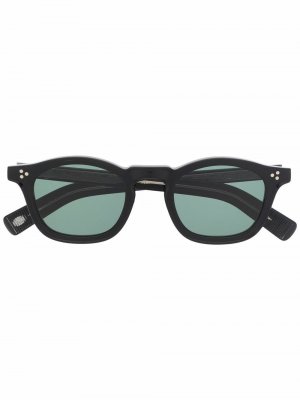 Солнцезащитные очки трапециевидной формы Eyevan7285. Цвет: черный