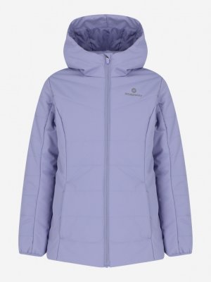 Куртка утепленная для девочек , Фиолетовый Nordway. Цвет: фиолетовый