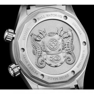 Наручные часы DIVER CHRONOMETER DM2280A-S1C-BE, серебряный BALL. Цвет: серебристый
