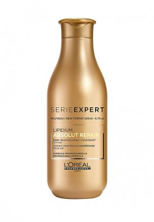 Кондиционер для волос LOreal Professionnel L'Oreal Absolute Repair Lipidium. Цвет: золотой