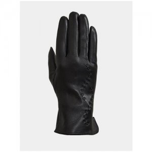 Перчатки женские кожаные MOD 6 (6,5размер) Maestro. Цвет: черный