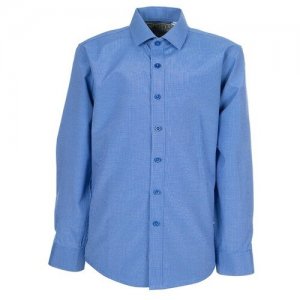 Рубашка детская Vichy 9 sl размер (140-146) Tsarevich. Цвет: синий