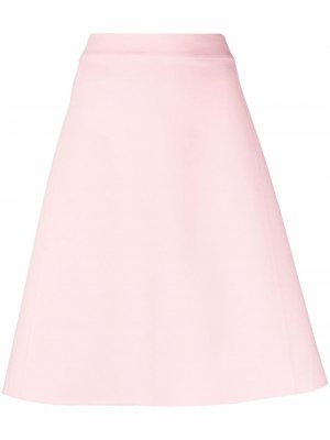 A-line knee-length skirt MILA SCHON. Цвет: розовый