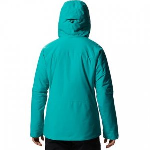 Утепленная куртка стрейч с озоном - женская , цвет Synth Green Mountain Hardwear