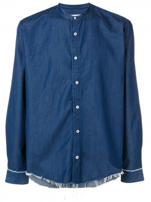 Классическая джинсовая рубашка Al Duca D’Aosta 1902. Цвет: синий
