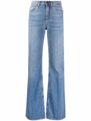 Расклешенные джинсы с завышенной талией ETRO. Цвет: синий