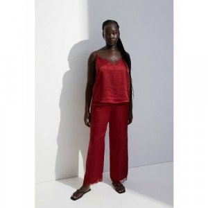 Пижама , размер S, бордовый H&M. Цвет: бордовый