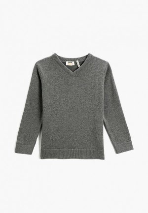 Пуловер Koton. Цвет: серый