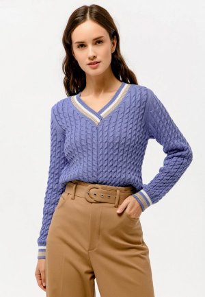 Пуловер Scandica Alexa. Цвет: голубой