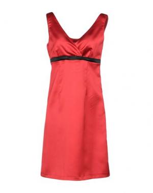 Короткое платье FRANCESCA FERRANTE. Цвет: красный