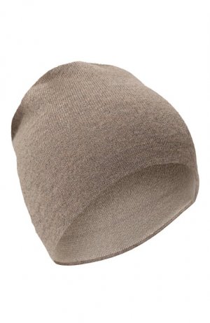 Двусторонняя шапка из кашемира Moorer. Цвет: бежевый