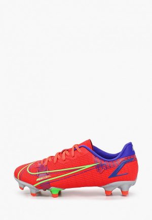 Бутсы Nike JR VAPOR 14 ACADEMY FG/MG. Цвет: красный