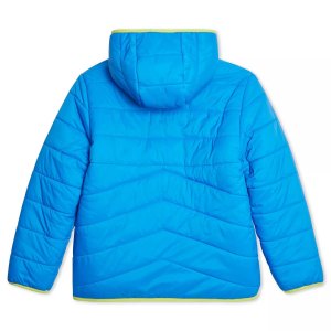 Двусторонняя куртка среднего веса с капюшоном Deer Harbour для мальчиков 4–12 лет Eddie Bauer