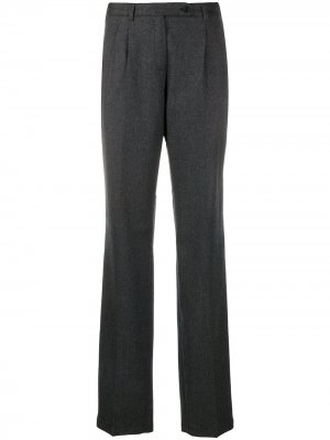 Расклешенные брюки Massimo Alba. Цвет: серый