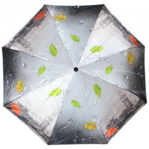 Зонт , серый FLIORAJ. Цвет: серый