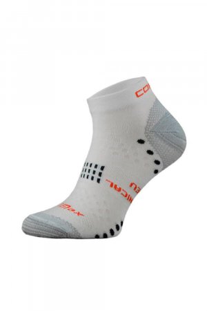 Носки для бега Coolmax с поддержкой свода стопы , белый COMODO