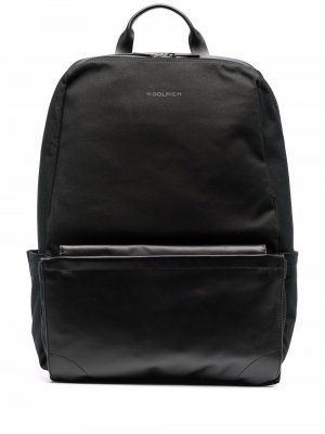 Рюкзак со вставками Woolrich. Цвет: черный
