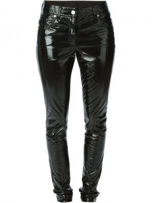 Лакированные брюки X Tom Greyhound Wanda Nylon. Цвет: чёрный