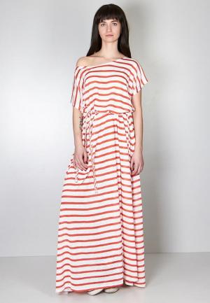 Платье Marina Rimer. Цвет: оранжевый