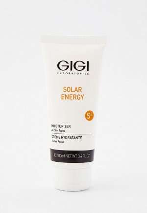 Крем для лица Gigi увлажняющий, Solar Energy Moisturizer, 100 мл. Цвет: прозрачный