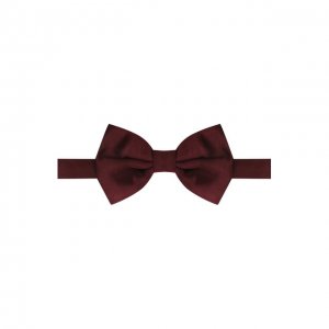 Шелковый галстук-бабочка Corneliani. Цвет: красный