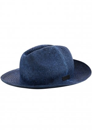 Шляпа EMPORIO ARMANI. Цвет: синий