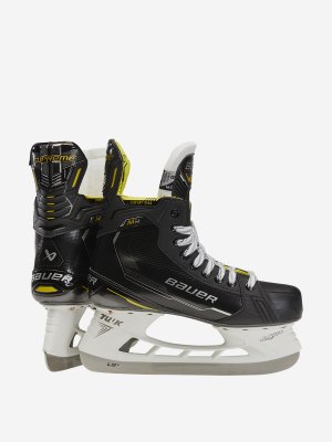 Коньки хоккейные детские Supreme M4 Skate INT, Черный Bauer. Цвет: черный