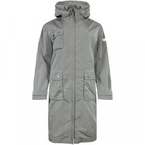 Пальто , размер 34, серый, серебряный Frieda & Freddies. Цвет: серый/серебристый