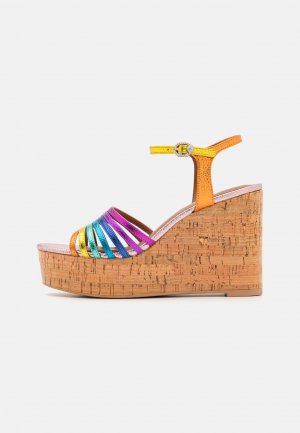 Босоножки на высоком каблуке PIERRA WEDGE , цвет multi-coloured Kurt Geiger London