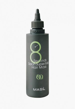 Маска для волос Masil 8 Seconds Salon Super Mild Hair Mask Восстанавливающая ослабленных волос, 100 мл. Цвет: серый