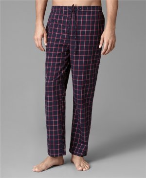 Пижамные брюки HENDERSON. Цвет: бордовый