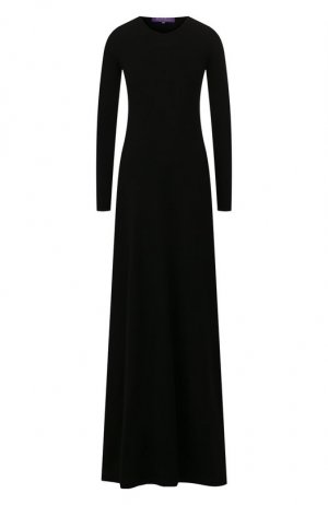 Кашемировое платье Ralph Lauren. Цвет: чёрный